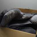 Orthopedic Dog Bed - Couch Pet Bed, Extra Thick Soft & Comfortable Dog Crate Pad with Room to Move Freely, Reasonable Curves,for Extra Large Dogs(Grey)