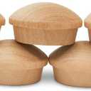Wood Hole Plugs 1/2 inch, Pack of 100 Maple Button Top Wood Plugs for Screw Holes, by Woodpeckers