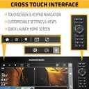 Humminbird XPLORE Series GPS Fish Finder MEGA Side Imaging+ & HD Touchscreen Display, (Transducer Included), 9-Inch Display
