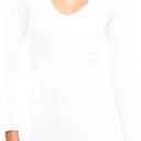 Ambiance womens Casual (White, M)