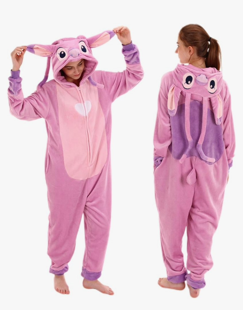 COSUSKET Snug Fit Unisex Adult Onesie Pajamas, Flannel Cosplay Animal One Piece Halloween Costume Sleepwear Homewear