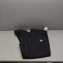 Nike Men's NSW Club Pant Open Hem, Black/Black/White, Large ( 4XL, Tall)