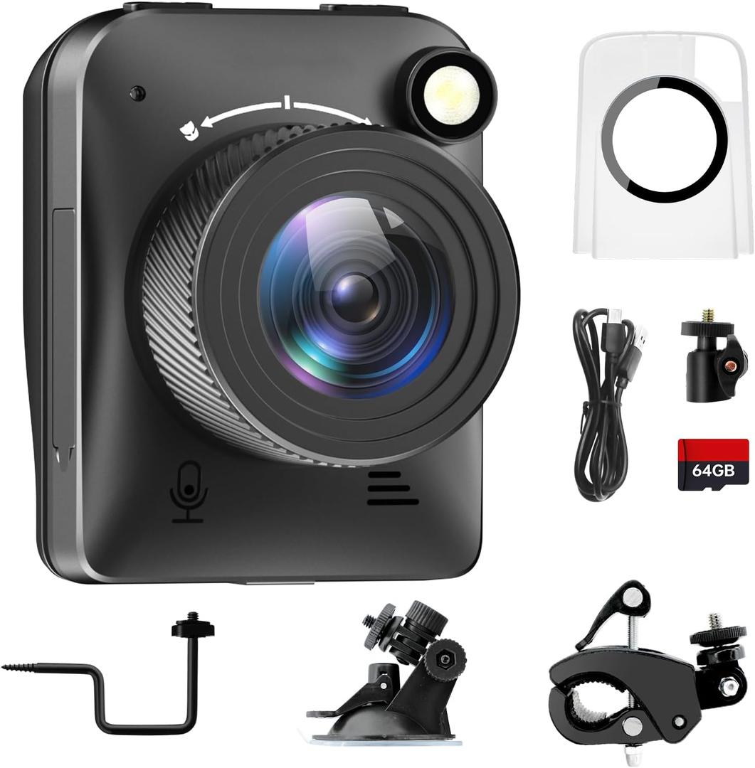 Dsoon Time Lapse Camera, 4K FHD Timelapse Camera Outdoor, Waterproof Level IP66, for Record Outdoor Construction, Weather, Plant, 6 Month Battery Life, 64 GB TF Card Included