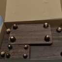 Maitys 3 Pcs Wooden Risers for Display Pedestal Stand Wooden for Decor Farmhouse Vintage Rustic Stackable Kitchen Stand Tray Riser, 3 Sizes(12 x 6.7, 8 x 4.7, 4 x 2.8 In,Brown)