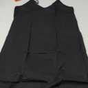 BEAUZSUZSANA Women Dress Slips for Under Dresses 100% Cotton Full Slip with Adjustable Spaghetti Strap V Neck XL