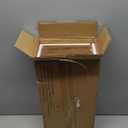 QEEIG Bathroom Shelves Over Toilet - Wall Mounted Floating Shelves Toilet Paper Storage Small Farmhouse Decor Shelf 16 inch Set of 2, Rustic Brown (019-BN2)