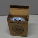 BESKAR Clip on Fan, Portable Small Desk Fans with Strong Airflow, 3 Speeds with Personal Fans Sturdy Clamp, Quiet Desk Fan & Clip Fan with USB Cord Powered - No Battery (Sky Blue)