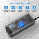 65W Power Cord Compatible with HP Monitor 27" 25" 23.8" 23" 21.5" 31.5" 25f 27f 22cwa 27es 27er 27eb 27xi 27xw 27bw