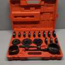 Orion Motor Tech Wheel Bearing Press Kit for Front Wheel Drive Bearing Removal & Installation, 24pc Wheel Bearing Puller Tool Set with Sliding Screws Universal Bushings Sleeves Storage Case