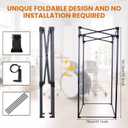 Portable Vocal Booth, 6-1/4 FT Foldable Sound Isolation Recording Booth
