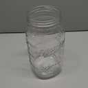Mason Regular Mouth Glass Mason Jars with Lids and Bands, Used for Canning 135 Oz
