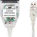 K+CAN k+dcan Cable USB Interface Compatible with Inpa Cable BMW Switch FT232RL for BMW E-Series obd2 Scanner Diagnostic Tool Code Reader Car Ediabas