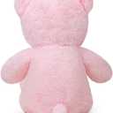 Teddy Bear Stuffed Animal 24'' Small Teddy Bear Plush Toy Gift for Valentine Christmas Birthday Pink