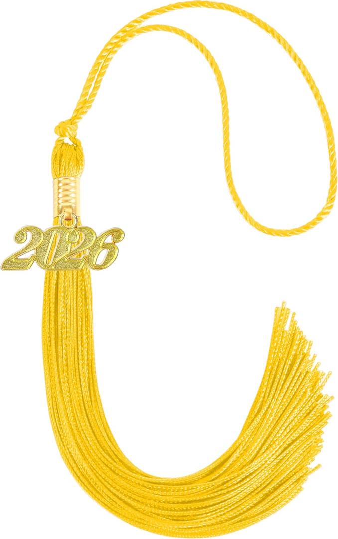 2026 Tassel Graduation,Gold Tassel 2026 for Grad Cap and Graduation Ceremony Accessory Decoration