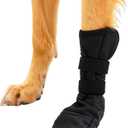 Dog Booties for Injured Paw, Breathable Wound Recovery Boots, Dog Socks to Prevent Licking Paws, Waterproof Wound Protector, Feet Cover Bandage Shoe X-Large (X-Large (Paw width up to 3.5 inches))