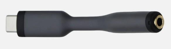 Acoustix Rugged Audio Adapter 3.5mm to USB-C Connector - Gray