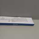 Wireless Keyboard and Mouse, Vssoplor Rechargeable Quiet Full-Size Keyboard and Mouse Combo Set Ultra Slim Design for Laptop, PC, Notebook, Desktop-Dark Gray