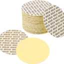 PATIKIL 67mm/2.6inch Pressure Sensitive Seal, 200 Pack Adhesive PS Foam Lid Cap Liners Resistant Tamper with Dustproof Paper Back for Plastic Glass Jar Bottle Cap Seals