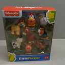 Fisher-Price Little People Toddler Toys Farm Animal Friends 8-Piece Figure Set for Pretend Play Ages 1+ Years