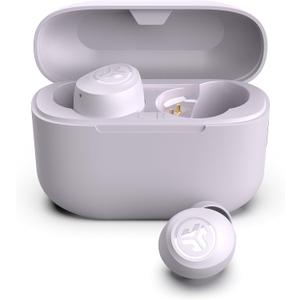 JLab Go Air Pop True Wireless Bluetooth Earbuds & Charging Case, Lilac, Dual Connect, IPX4 Sweat Resistance, Bluetooth 5 Connection, 3 EQ Sound Settings Signature, Balanced, Bass Boost