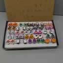 Halloween Light Up Rings 50Pcs Halloween Party Favors for kid Light Up Treat Glowing LED Ring for Kids Adults