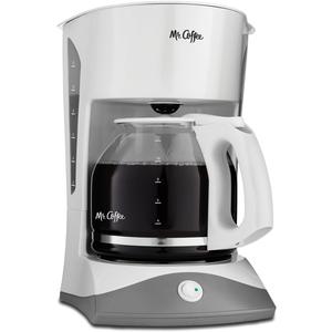 Mr. Coffee Simple Brew 12-Cup Switch Coffee Maker (White)