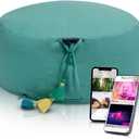 NOLAVA Round Zafu Cushions 15"x6" & Zabuton Meditation Cushions 32"x28"x3" - Premium Comfort for Mindful Practices - Yoga Bolster Pillow & Meditation Floor Pillow Essentials