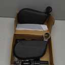 Yoocaa Adjustable Car Headrest Pillow, Road Pal Headrest, U-Shaped Travel Sleeping Pillow for Kids & Adults, Head Neck Support Only Suitable for Car Seat Headrest with Poles, Black