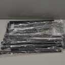 Housen Solutions Boot Rack Organizer for Tall Boots, 8 Pairs Metal Free Standing Shoe Rack, Black Shoes Boot Organizer Holder Stand for Closet, Entryway, Garage