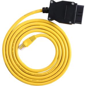 Enet OBD2 Cable for BMW F- Series Coding, OBD ENET Cable RJ45 Compatible with E-SYS ICOM ISTA+ Bootmod3 Bimmercode, 6.6ft/2M
