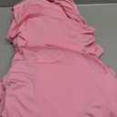 Wokceer Wedding Arch Backdrop Cover 7.2FT, 6FT Spandex Fitted Wedding Arch Stand Covers 2 Set Round Top Chiara Backdrop Stands Cover for Birthday Party Ceremony Banquet Decoration Pink