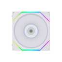 Lian Li UNI Fan TL 120 Reverse Blade- LCP Fan Blade-Customize Lighting- White -Single Pack-Without Controller - (12RTL1W.US) (120mm)