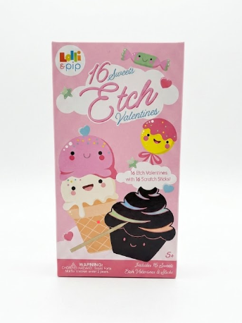 Lolli & Pip™ Etch Valentine's Day Exchange Cards