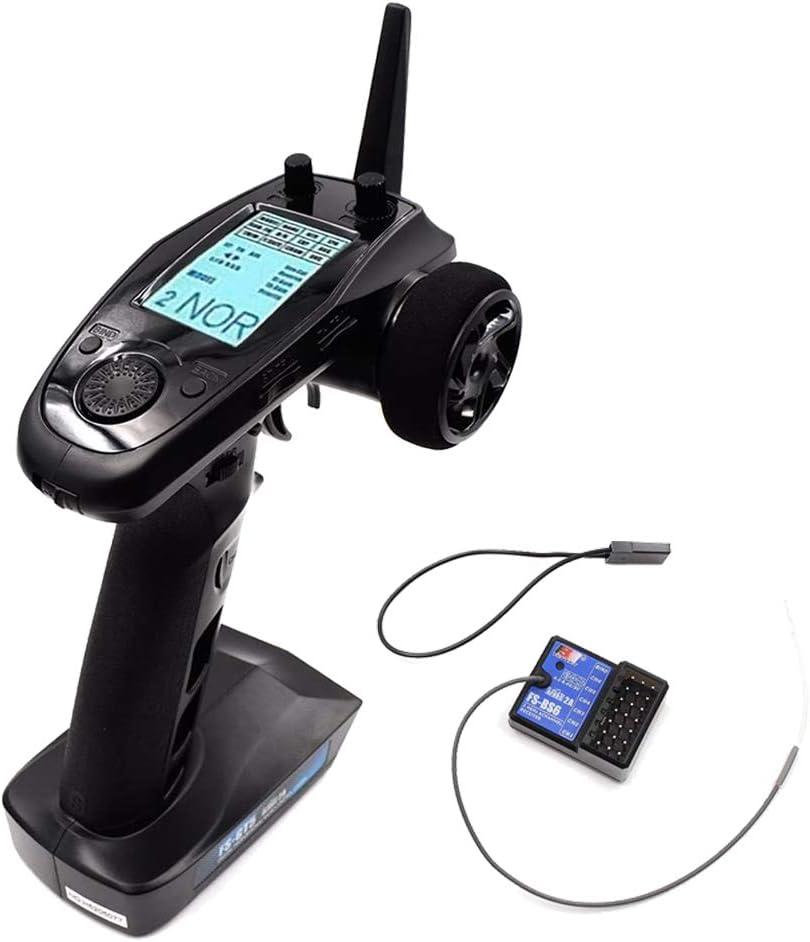 GoolRC Flysky FS-GT5 2.4GHz 6CH AFHDS RC Transmitter with FS-BS6 Receiver for RC Car Boat Radio System