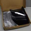 Danti Tail Light Cover for Ford Mustang 2018 2019 2020 2021 2022 2023 Taillight Guard Trim Frame Bezels Accessories 6pcs (Smoked Black)