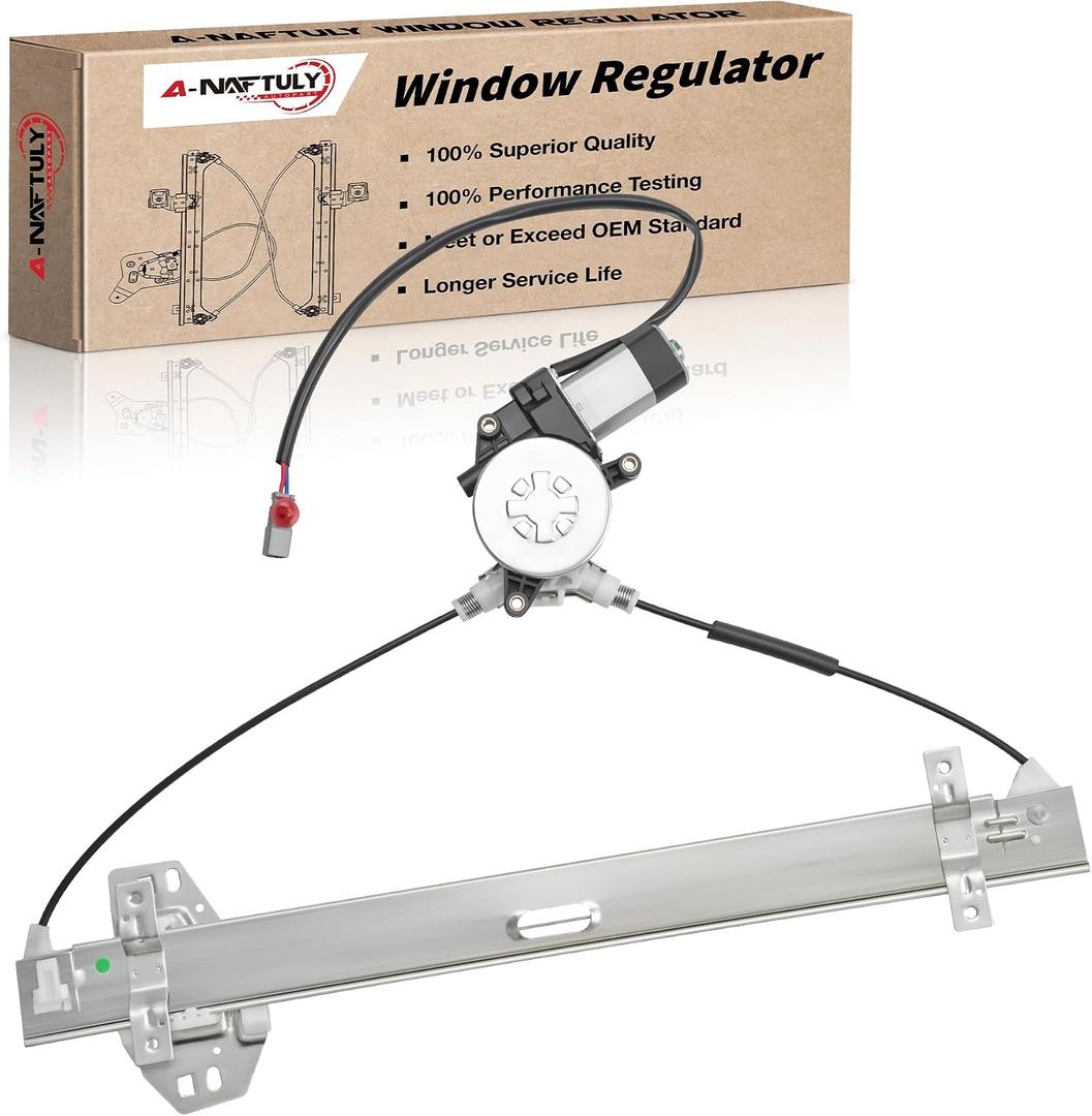 748-513 Rear Passenger Side Power Window Regulator with Motor Compatible with Honda Pilot 2003 2004 2005 2006 2007 2008 Window Lift Assembly Replaces 748513, 72710S9VA01
