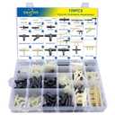 32 Size Automotive Vacuum Tubing Connector Vacuum Tee Connector Assortment Kit 1/8" 3/16" 1/4" 5/16" 3/8"