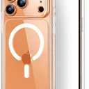 iPhone 17 Pro Clear Case - MagSafe Compatible Magnetic Slim Cover, Shockproof Protection, Wireless Charging, Anti-Yellowing (6.3 inch)