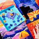 Buffalo Games - Roll-Up Puzzle Mat - Puzzle Saver and Assembly Accessory - Felt Mat - Fits up to 1500 Piece Puzzle - Black