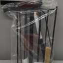 Regalo Safety 38" Baby Gate for Doorways & Bottom of Stairs, Pressure Mount Design for Babies, Toddlers & Pets, Tested & Safe for 30 Years, American Designed, American Owned (29-38.5"W x 30"H, Black)