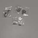 3 Pcs Tennis Bracelet Set White Gold Plated 5mm Round Cubic Zirconia CZ Diamond Dainty Adjustable Rhinestone Sterling Silver Bracelets for Women Stackable Fashion Wedding Prom Gift (3PCS Silver Bracelets Set-A)