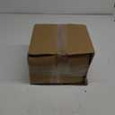 Rubtlamp 100 Pcs Pink And Gold Plastic Plates - 10 inch Clear Pink Gold Dinner Plates - Hammer Pattern Design - Fancy Disposable Plates - Heavy-Duty Party Plates Ideal for Mother's Day