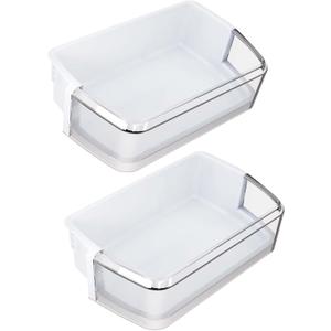 UPGRADED DA97-08406A/B/C Refrigerator Door Bin Shelf Compatible with Samsung RF4287HARS/RF4289 Series Right Side Door, Replace AP4578480, EAP4175803, PS4175803, DA63-05391(2 PACK)