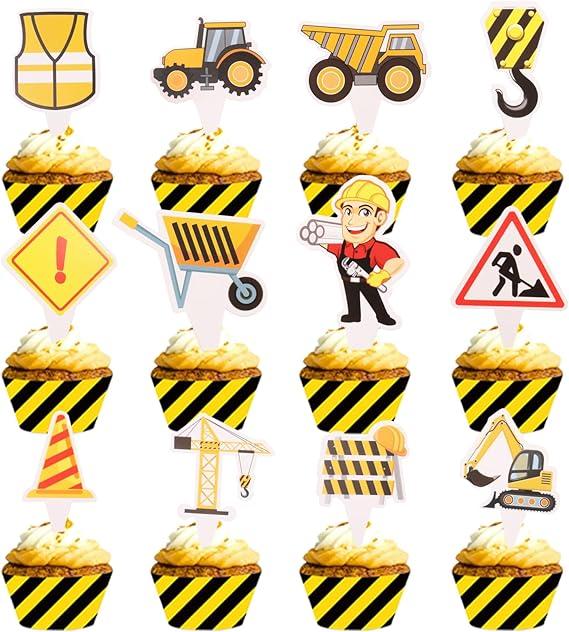 Nevperish 24 PCS Construction For Kids.