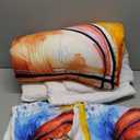 RUPSLO 3 Pieces Basketball Comforter Set Boys,Full Comforter Bedding Set for Teens,Boys Full Comforter Sets,Basketball Bedding Twin,Sports Comforter Full 3Pcs