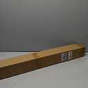 Long Tension Rod 41-185inch White Tension Curtain Rods no Drilling 1.26" Diameter Outdoor Curtain Rod for Patio,Windows,Shower,Doorway,Heavy Duty Spring Rods