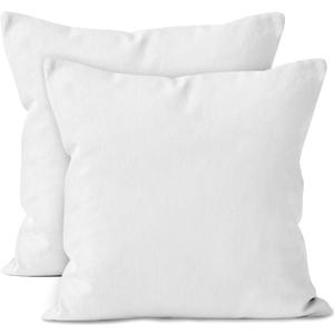 Throw Pillow Covers 16x16 in Set of 2