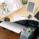 100 Pcs Wedding Church Bulletins Bulk Love Always Protects Church Wedding Paper Bulletins 8.5" x 11" Expanded Ceremony Program Cover