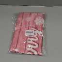 FGFK Pink Merry Christmas Pillow Covers 12x20, Girly Christmas Decor, Rustic Xmas Winter Snowflake Decorative Throw Pillow Covers for Home Living Room Bedroom Sofa Couch