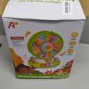 Learning Toys for 1 2 3 Year Old Boy Girl, Spin and Sing Alphabet Zoo with Sounds for Toddler 1-3, Educational Development Toy for Kid, Christmas Birthday Gifts for Baby 12-18 Months+